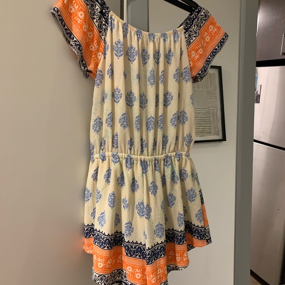 Mura Boutique OTS pattered romper - Picture 9 of 9